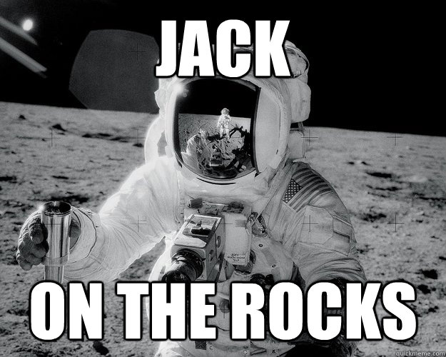 jack on the rocks  Moon Man