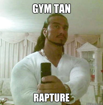 Gym tan rapture  Guido Jesus