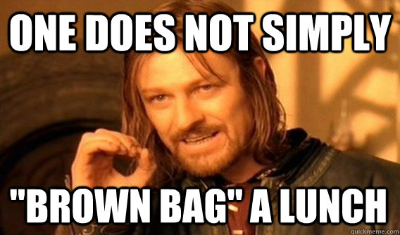 ONE DOES NOT SIMPLY 
