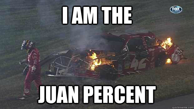 I am The JuaN percent  Juan