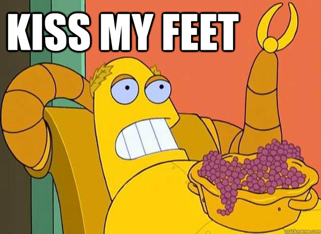 kiss my feet  - kiss my feet   Hedonism Bot