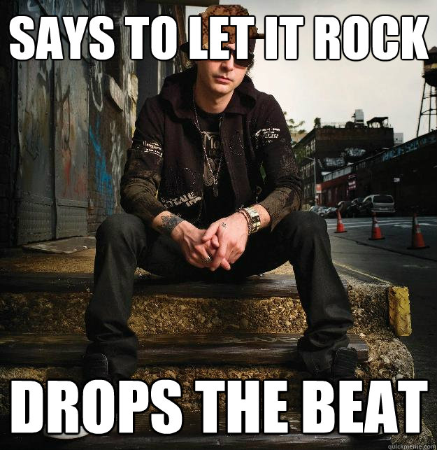 Says to let it rock Drops the beat - Says to let it rock Drops the beat  Misc