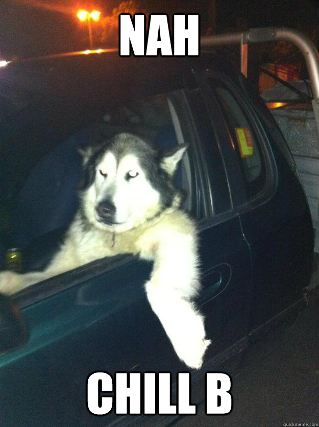 Nah Chill B  Mean Dog