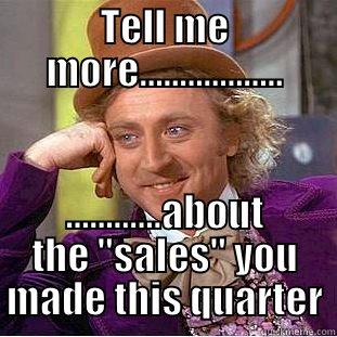 TELL ME MORE.................. ............ABOUT THE 