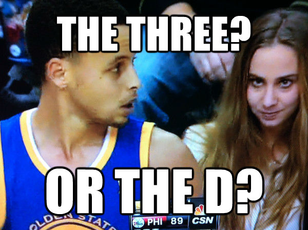 THE THREE? OR THE D? - THE THREE? OR THE D?  Curry Stalker