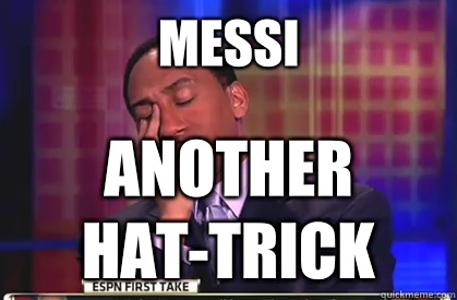Messi  Another hat-trick  Stephen A Smith