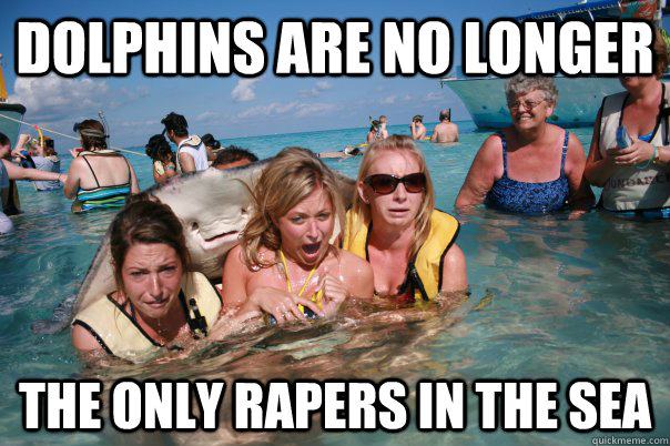 Dolphins are no longer the only rapers in the sea  Pervert Stingray