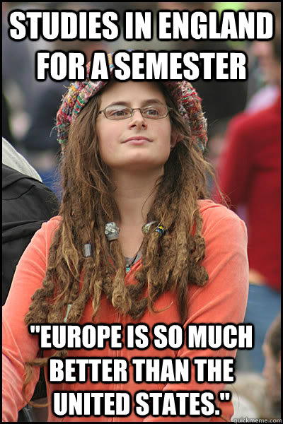 Studies in England for a semester 