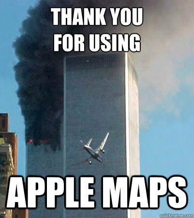 Thank you
for using Apple Maps - Thank you
for using Apple Maps  Misc
