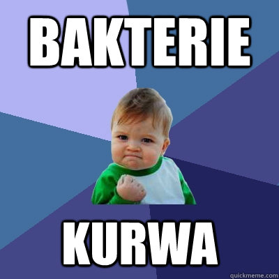 Bakterie kurwa  Success Kid