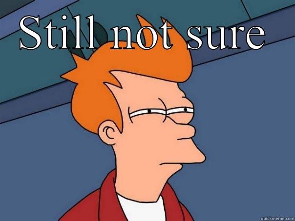 STILL NOT SURE  Futurama Fry