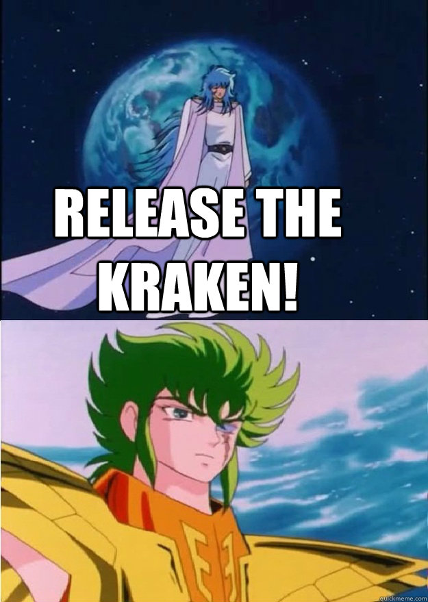  release the kraken!  release the kraken poseidon