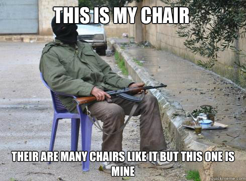 their are many chairs like it but this one is mine this is my chair   Lazy Rebel
