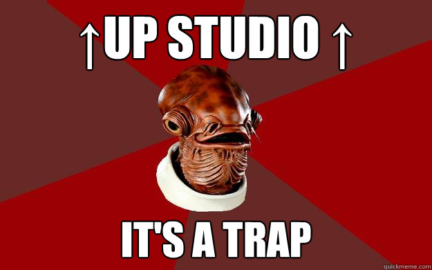 ↑UP STUDIO ↑  IT'S A TRAP  Admiral Ackbar Relationship Expert