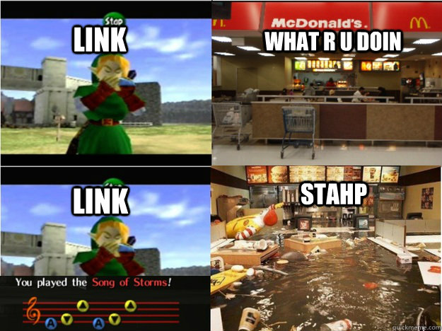 Link what r u doin link stahp  Scumbag Link