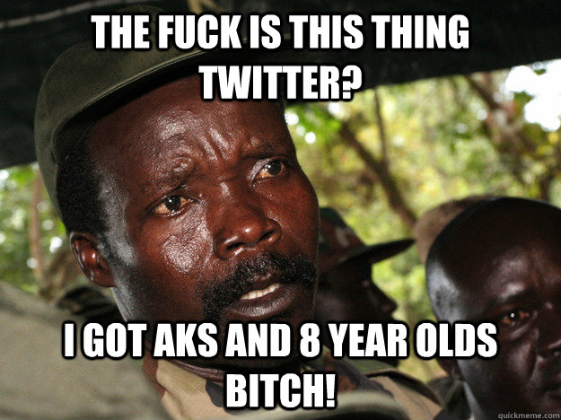 The fuck is this thing Twitter? I got AKs and 8 year olds bitch!  Carl Weathers