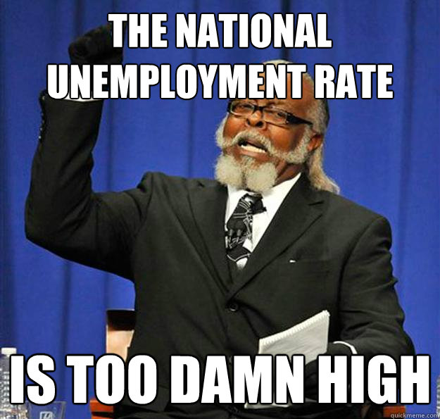 The national unemployment rate Is too damn high  Jimmy McMillan