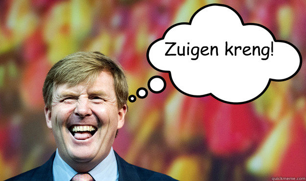 Zuigen kreng!  Wat denkt WimLex