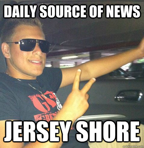 daily source of news  Jersey shore  