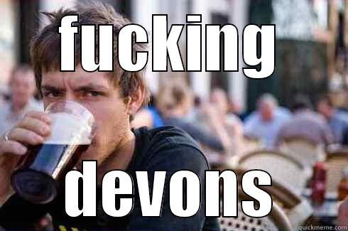 FUCKING DEVONS Lazy College Senior