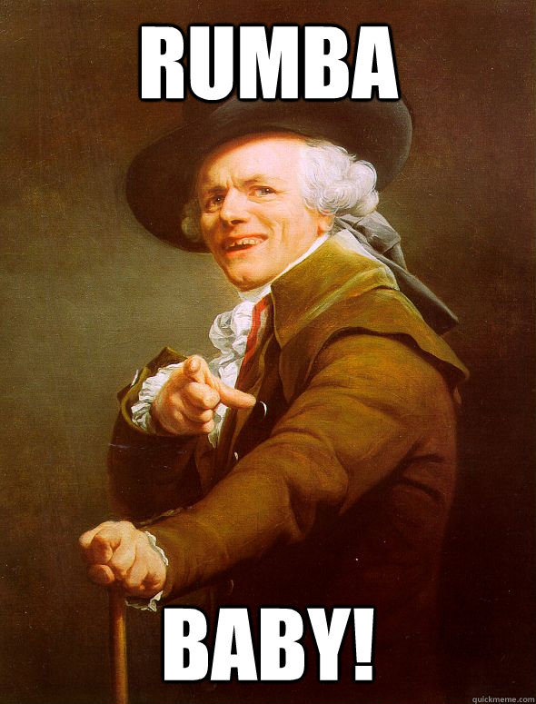 Rumba baby!  Joseph Ducreux