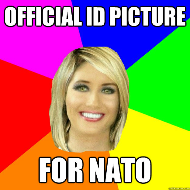 Official id picture for nato - Official id picture for nato  NATO