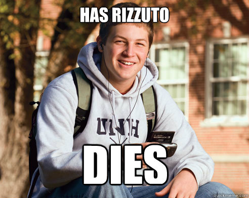 Has Rizzuto Dies  College Freshman