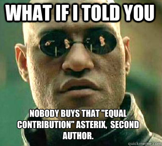 what if i told you Nobody buys that 