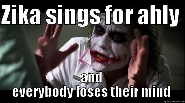 ZIKA SINGS FOR AHLY  AND EVERYBODY LOSES THEIR MIND Joker Mind Loss