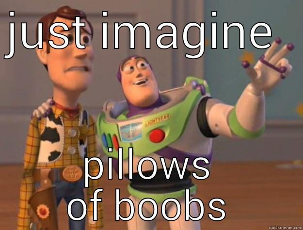 spangles  - JUST IMAGINE   PILLOWS OF BOOBS Toy Story