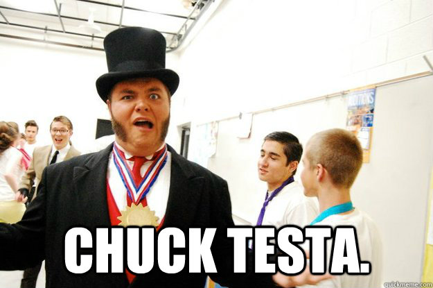  Chuck Testa.  Quizzical Topem Hat
