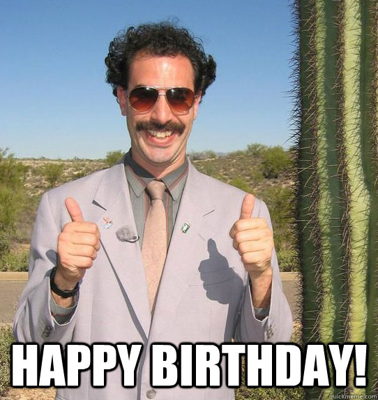  Happy Birthday!  Upvoting Kazakh