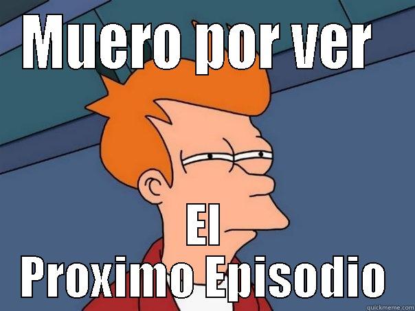 MUERO POR VER  EL PROXIMO EPISODIO Futurama Fry