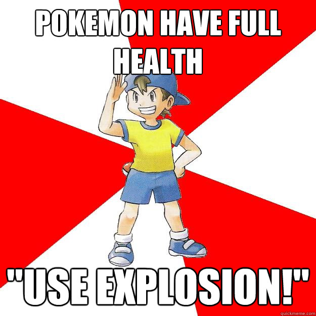 Pokemon have full health 