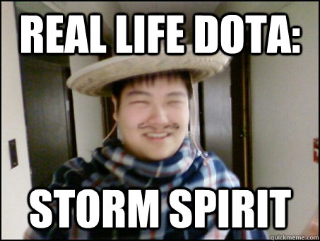 Real Life Dota: Storm Spirit  
