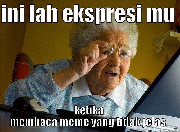 INI LAH EKSPRESI MU  KETIKA MEMBACA MEME YANG TIDAK JELAS  Grandma finds the Internet