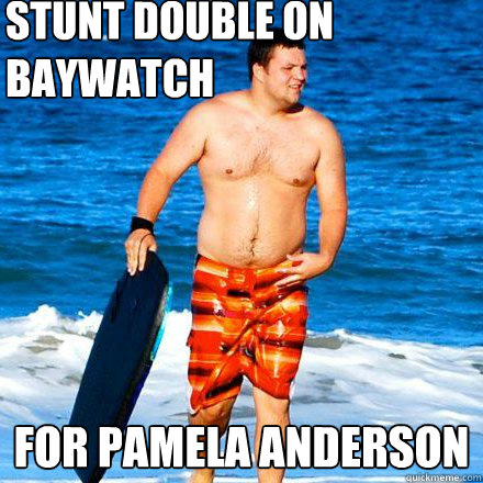 Stunt Double on 
baywatch For Pamela Anderson - Stunt Double on 
baywatch For Pamela Anderson  SpeedKills