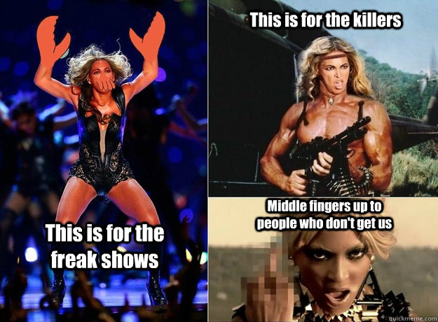 This is for the freak shows This is for the killers Middle fingers up to people who don't get us  Rep that wicked