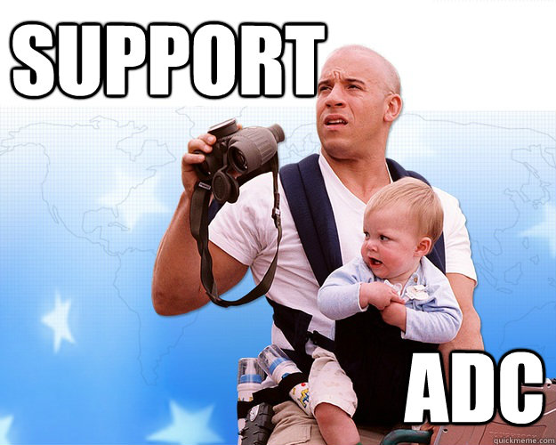 SUPPORT adc  support adc