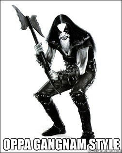 oppa gangnam style  abbath