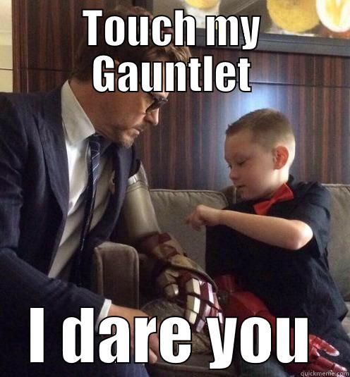 TOUCH MY GAUNTLET I DARE YOU Misc