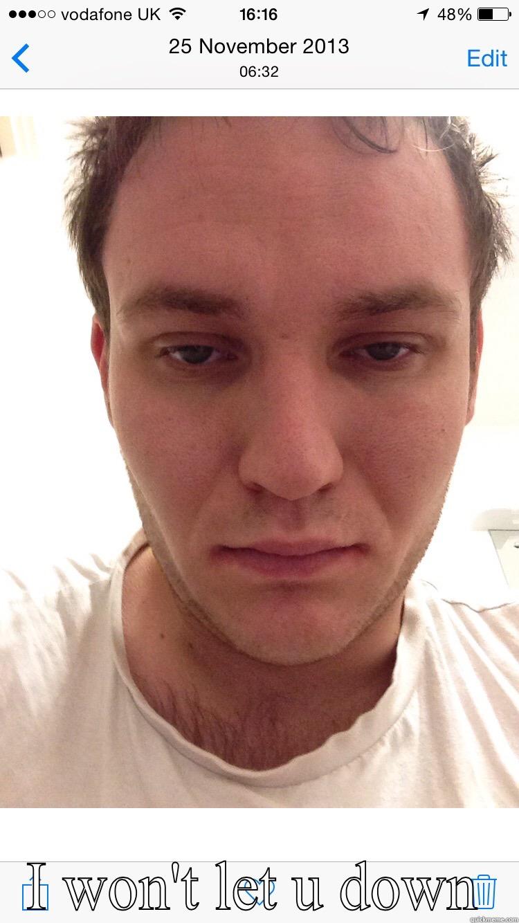 I won't let u down -  I WON'T LET U DOWN Misc