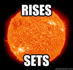 Rises sets  