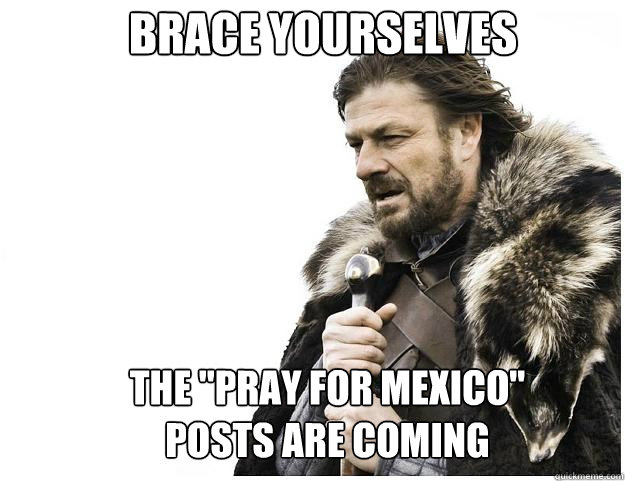 Brace yourselves The 