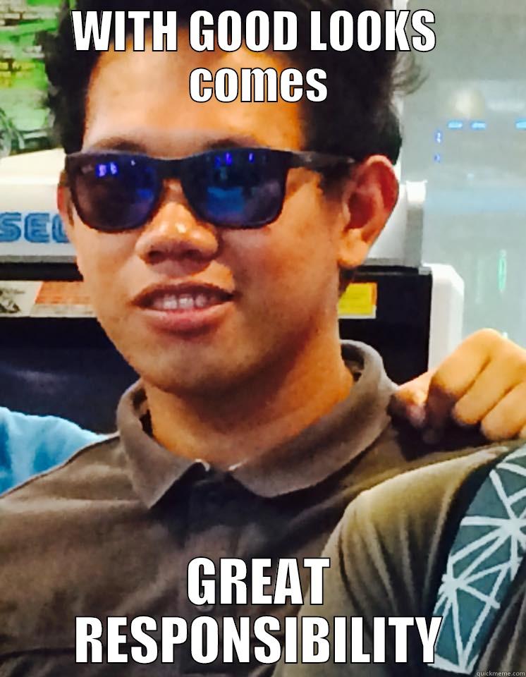 WITH GOOD LOOKS  COMES GREAT RESPONSIBILITY Misc