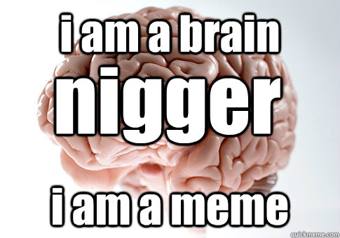 i am a brain i am a meme nigger  Scumbag Brain