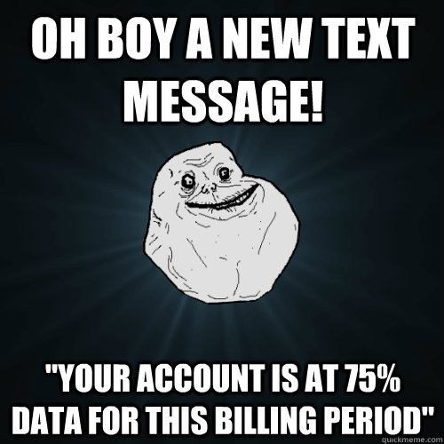oh boy a new text message! 