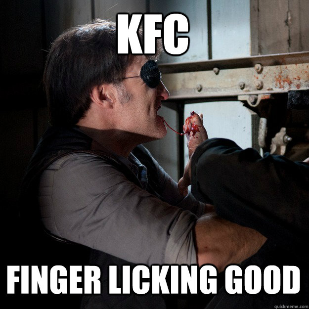 KFC FINGER LICKING GOOD  Finger Licking Good