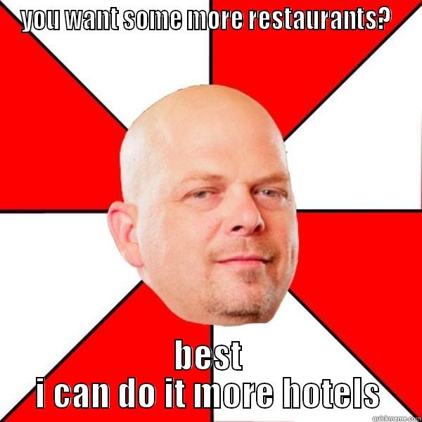 YOU WANT SOME MORE RESTAURANTS?  BEST I CAN DO IT MORE HOTELS Misc