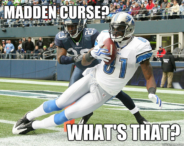Madden Curse? What's That?  Calvin Johnson 1